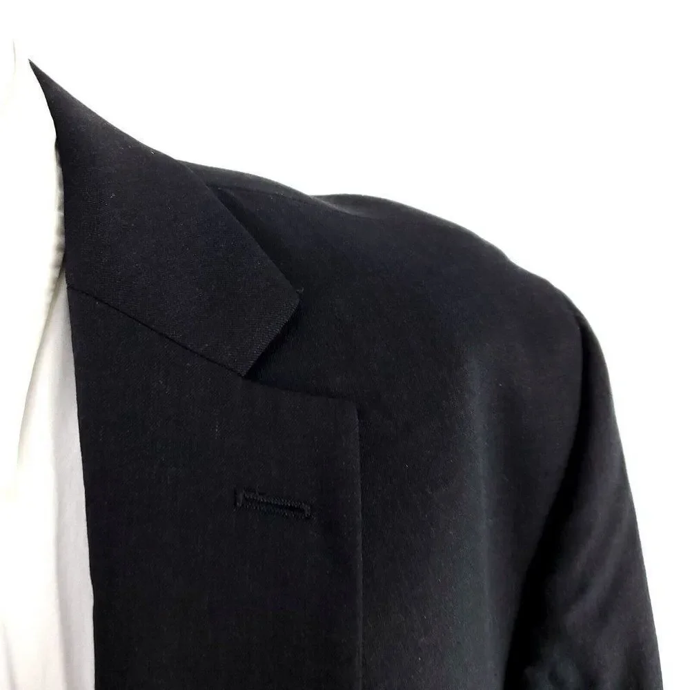 Pronto Uomo Wool 2 Button Blazer 46L Or Slim Fit‎ 48L Gray